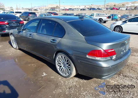2008 BMW 750Li from USA, damaged, VIN WBAHN83578DT85889